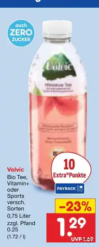 Netto Marken-Discount Volvic bio tee, vitamin+ oder sports Angebot