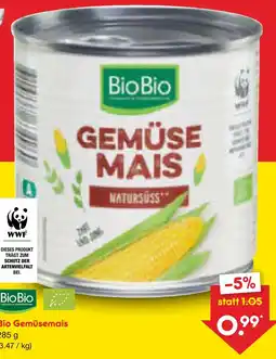 Netto Marken-Discount Biobio gemüsemais Angebot