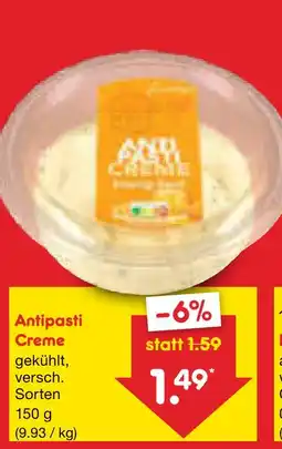 Netto Marken-Discount Antipasti creme Angebot
