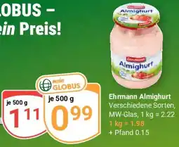 Globus Ehrmann Almighurt Angebot