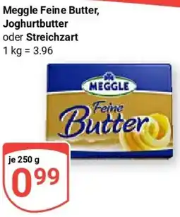 Globus Meggle Feine Butter, Joghurtbutter oder Streichzart Angebot