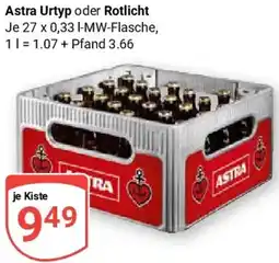 Globus Astra Urtyp oder Rotlicht Angebot