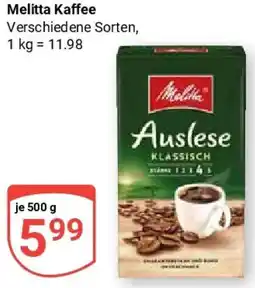 Globus Melitta Kaffee Angebot