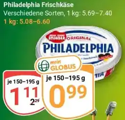 Globus Philadelphia Frischkäse Angebot