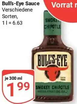 Globus Bull's-Eye Sauce Angebot
