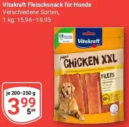 Globus Vitakraft Fleischsnack für Hunde Angebot