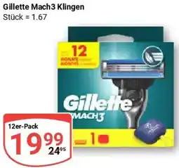 Globus Gillette Mach3 Klingen Angebot