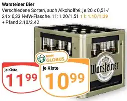 Globus Warsteiner Bier Angebot