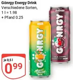 Globus Gönrgy Energy Drink Angebot