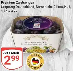 Globus Premium Zwetschgen Angebot