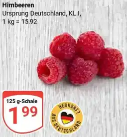 Globus Himbeeren Angebot