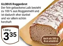 Globus GLOBUS Roggenbrot Angebot