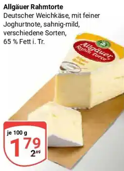 Globus Allgäuer Rahmtorte Angebot