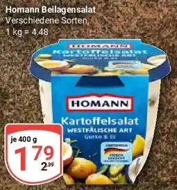 Globus Homann Beilagensalat Angebot
