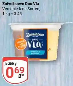 Globus Zuivelhoeve Duo Vla Angebot