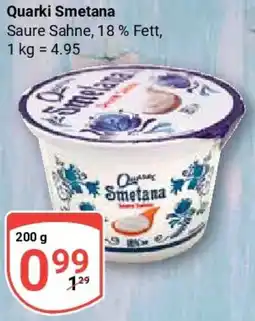 Globus Quarki Smetana Angebot