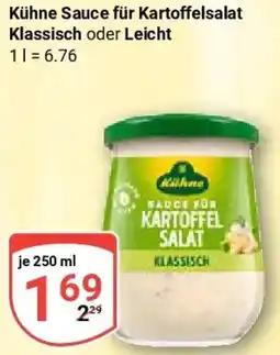 Globus Kühne Sauce für Kartoffelsalat Klassisch oder Leicht Angebot