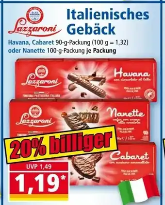 Norma Lazzaroni Italienisches Gebäck 90/100g Angebot