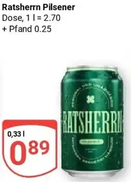 Globus Ratsherrn Pilsener Angebot
