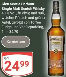 Globus Glen Scotia Harbour Single Malt Scotch Whisky Angebot