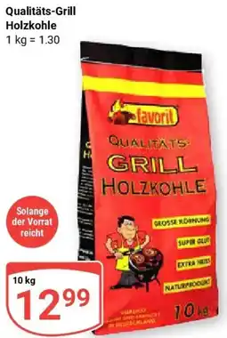 Globus favorit Qualitäts-Grill Holzkohle Angebot