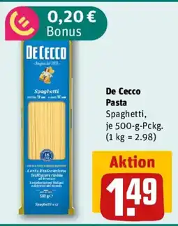 REWE De Cecco Pasta Angebot