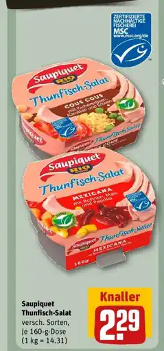 REWE Saupiquet Thunfisch-Salat Angebot