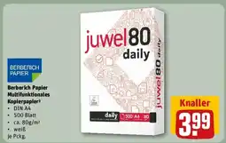 REWE Berberich Papier Multifunktionales Kopierpapier Angebot