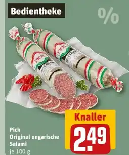REWE Pick Original ungarische Salami Angebot