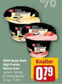 REWE REWE Beste Wahl High Protein Quarkcreme Angebot