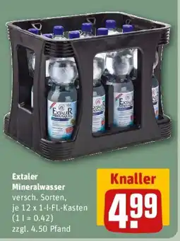 REWE Extaler Mineralwasser Angebot