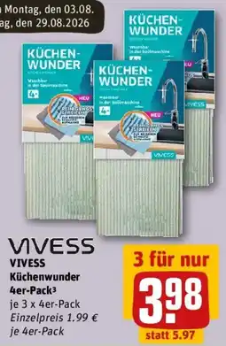 REWE VIVESS Küchenwunder 4er-Pack Angebot