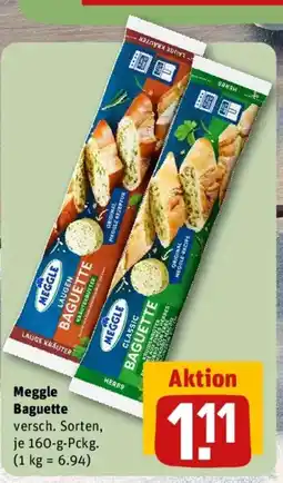 REWE Meggle Baguette Angebot