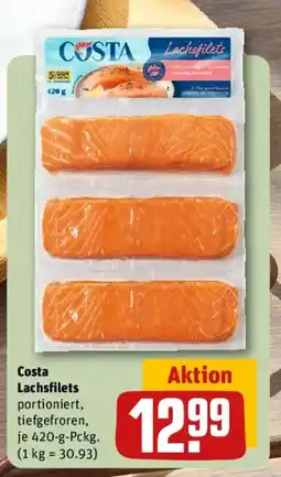 REWE Costa Lachsfilets Angebot