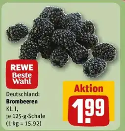 REWE REWE Beste Wahl Deutschland: Brombeeren Angebot