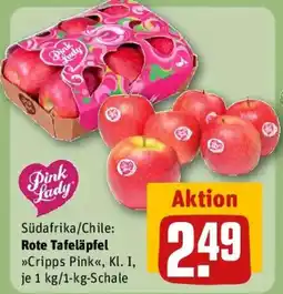 REWE Südafrika/Chile: Rote Tafeläpfel >>Cripps Pink«< Angebot