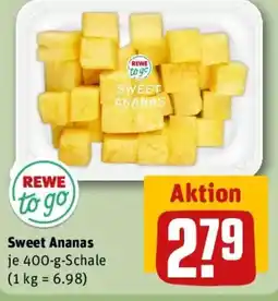 REWE REWE to go Sweet Ananas Angebot