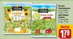 REWE Florette Sommergenuss oder Eisberg- Streifen Angebot