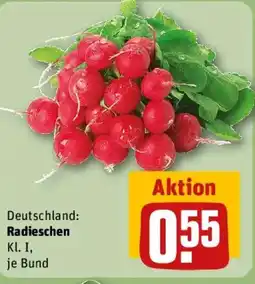 REWE Deutschland: Radieschen Angebot