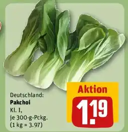 REWE Deutschland: Pakchoi Angebot