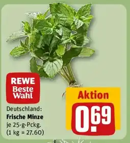 REWE REWE Beste Wahl Deutschland: Frische Minze Angebot