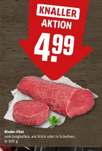 REWE Rinder-Filet Angebot