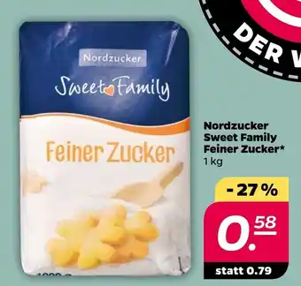 NETTO Nordzucker Sweet Family Feiner Zucker 1kg Angebot