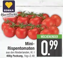 E-Center EDEKA Herzstücke Mini Rispentomaten Angebot