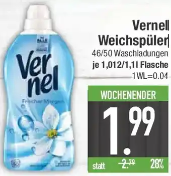 E-Center Vernel Weichspüler Angebot
