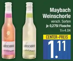 E-Center Maybach Weinschorle Angebot