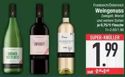 E-Center Frankreich/Österreich Weingenuss Angebot