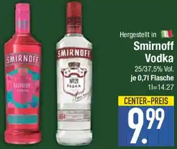E-Center Smirnoff Vodka Angebot