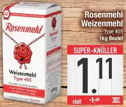 E-Center Rosenmehl Weizenmehl Angebot