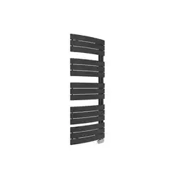 Netto Marken-Discount Badezimmer-Heizkörper, Mattschwarz, 55x138cm Angebot